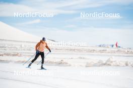 18.06.2024, Tignes, France (FRA): Gilonne Guigonnat (FRA) - Biathlon summer training, Tignes (FRA). www.nordicfocus.com. © Authamayou/NordicFocus. Every downloaded picture is fee-liable.