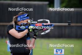 15.05.2024, Ruhpolding, Germany (GER): Franziska Preuss (GER) - Biathlon summer training, Ruhpolding (SUI). www.nordicfocus.com. © Reiter/NordicFocus. Every downloaded picture is fee-liable.