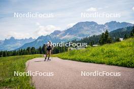 28.06.2024, Lavaze, Italy (ITA): Juni Arnekleiv (NOR) - Biathlon summer training, Lavaze (ITA). www.nordicfocus.com. © Barbieri/NordicFocus. Every downloaded picture is fee-liable.