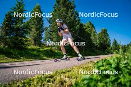 27.06.2024, Lavaze, Italy (ITA): Ida Lien (NOR) - Biathlon summer training, Lavaze (ITA). www.nordicfocus.com. © Barbieri/NordicFocus. Every downloaded picture is fee-liable.