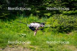 27.06.2024, Lavaze, Italy (ITA): Sturla Holm Laegreid (NOR) - Biathlon summer training, Lavaze (ITA). www.nordicfocus.com. © Barbieri/NordicFocus. Every downloaded picture is fee-liable.