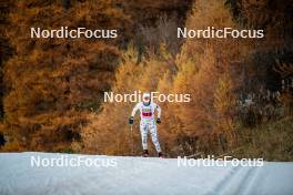 07.11.2024, Bessans, France (FRA): Chloé Chevalier (FRA) - Biathlon summer training, Bessans (FRA). www.nordicfocus.com. © Authamayou/NordicFocus. Every downloaded picture is fee-liable.