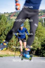 05.09.2024, Font-Romeu, France (FRA): Anton Ivarsson (SWE) - Biathlon summer training, Font-Romeu (FRA). www.nordicfocus.com. © Authamayou/NordicFocus. Every downloaded picture is fee-liable.