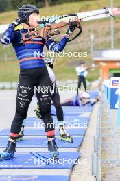 15.09.2024, Lenzerheide, Switzerland (SUI): Sophie Chauveau (FRA) - Sommer Nordic Event 2024, Sommer Biathlon Cup, Lenzerheide (SUI). www.nordicfocus.com. © Manzoni/NordicFocus. Every downloaded picture is fee-liable.