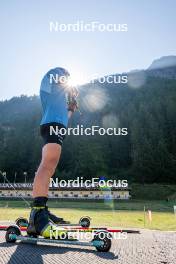 29.08.2024, Bessans, France (FRA): Oscar Lombardot (FRA) - Biathlon summer training, Bessans (FRA). www.nordicfocus.com. © Authamayou/NordicFocus. Every downloaded picture is fee-liable.