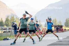 28.08.2024, Bessans, France (FRA): Eric Perrot - Biathlon summer training, Bessans (FRA). www.nordicfocus.com. © Authamayou/NordicFocus. Every downloaded picture is fee-liable.