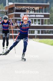 15.09.2024, Lenzerheide, Switzerland (SUI): Justine Braisaz-Bouchet (FRA) - Sommer Nordic Event 2024, Sommer Biathlon Cup, Lenzerheide (SUI). www.nordicfocus.com. © Manzoni/NordicFocus. Every downloaded picture is fee-liable.