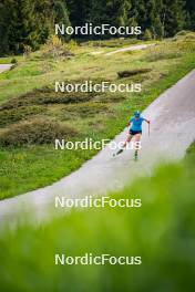 06.06.2024, Lavaze, Italy (ITA): Elvira Oeberg (SWE) - Biathlon summer training, Lavaze (ITA). www.nordicfocus.com. © Barbieri/NordicFocus. Every downloaded picture is fee-liable.