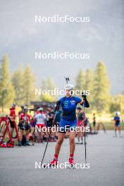 29.08.2024, Bessans, France (FRA): Marit Ishol Skogan (NOR) - Biathlon summer training, Bessans (FRA). www.nordicfocus.com. © Authamayou/NordicFocus. Every downloaded picture is fee-liable.