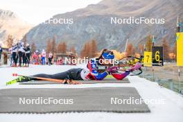 09.11.2024, Bessans, France (FRA): Justine Braisaz-Bouchet (FRA) - Biathlon summer training, Bessans (FRA). www.nordicfocus.com. © Authamayou/NordicFocus. Every downloaded picture is fee-liable.