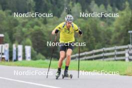 04.09.2024, Lenzerheide, Switzerland (SUI): Tarjei Boe (NOR) - Biathlon summer training, Lenzerheide (SUI). www.nordicfocus.com. © Manzoni/NordicFocus. Every downloaded picture is fee-liable.