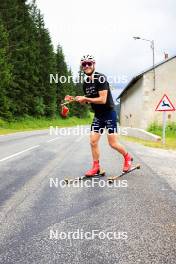 02.07.2024, Premanon, France (FRA): Emilien Jacquelin (FRA) - Biathlon summer training, Premanon (FRA). www.nordicfocus.com. © Manzoni/NordicFocus. Every downloaded picture is fee-liable.