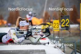 07.11.2024, Bessans, France (FRA): Chloé Chevalier (FRA) - Biathlon summer training, Bessans (FRA). www.nordicfocus.com. © Authamayou/NordicFocus. Every downloaded picture is fee-liable.