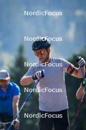 31.07.2024, Lavaze, Italy (ITA): Antonin Guigonnat (FRA) - Biathlon summer training, Lavaze (ITA). www.nordicfocus.com. © Barbieri/NordicFocus. Every downloaded picture is fee-liable.