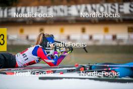 09.11.2024, Bessans, France (FRA): Chloé Chevalier (FRA) - Biathlon summer training, Bessans (FRA). www.nordicfocus.com. © Authamayou/NordicFocus. Every downloaded picture is fee-liable.