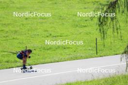 15.07.2024, Lenzerheide, Switzerland (SUI): Grace Castonguay (USA) - Biathlon summer training, Lenzerheide (SUI). www.nordicfocus.com. © Manzoni/NordicFocus. Every downloaded picture is fee-liable.