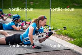 06.06.2024, Lavaze, Italy (ITA): Elvira Oeberg (SWE) - Biathlon summer training, Lavaze (ITA). www.nordicfocus.com. © Barbieri/NordicFocus. Every downloaded picture is fee-liable.