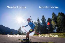 29.09.2024, Lavaze, Italy (ITA): Lisa Vittozzi (ITA) - Biathlon summer training, Lavaze (ITA). www.nordicfocus.com. © Barbieri/NordicFocus. Every downloaded picture is fee-liable.