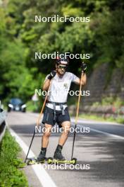 20.06.2024, Lavaze, Italy (ITA): Patrick Braunhofer (ITA) - Biathlon summer training, Lavaze (ITA). www.nordicfocus.com. © Vanzetta/NordicFocus. Every downloaded picture is fee-liable.