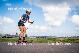 06.08.2024, Lavaze, Italy (ITA): Tamara Steiner (AUT) - Biathlon summer training, Lavaze (ITA). www.nordicfocus.com. © Barbieri/NordicFocus. Every downloaded picture is fee-liable.