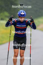 02.07.2024, Premanon, France (FRA): Oscar Lombardot (FRA) - Biathlon summer training, Premanon (FRA). www.nordicfocus.com. © Manzoni/NordicFocus. Every downloaded picture is fee-liable.