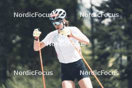 19.05.2024, Forni Avoltri, Italy (ITA): Lisa Vittozzi (ITA) - Biathlon summer training, Forni Avoltri (ITA). www.nordicfocus.com. © Del Fabbro/NordicFocus. Every downloaded picture is fee-liable.