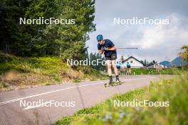 06.06.2024, Lavaze, Italy (ITA): Martin Ponsiluoma (SWE) - Biathlon summer training, Lavaze (ITA). www.nordicfocus.com. © Barbieri/NordicFocus. Every downloaded picture is fee-liable.