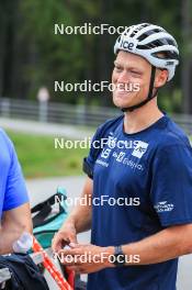 04.09.2024, Lenzerheide, Switzerland (SUI): Endre Stroemsheim (NOR) - Biathlon summer training, Lenzerheide (SUI). www.nordicfocus.com. © Manzoni/NordicFocus. Every downloaded picture is fee-liable.