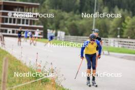 05.09.2024, Lenzerheide, Switzerland (SUI): Vitalii Mandzyn (UKR) - Biathlon summer training, Lenzerheide (SUI). www.nordicfocus.com. © Manzoni/NordicFocus. Every downloaded picture is fee-liable.