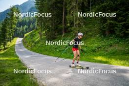 17.07.2024, Martell, Italy (ITA): Michela Carrara (ITA) - Biathlon summer training, Martell (ITA). www.nordicfocus.com. © Barbieri/NordicFocus. Every downloaded picture is fee-liable.