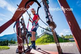 28.06.2024, Lavaze, Italy (ITA): Ingrid Landmark Tandrevold (NOR) - Biathlon summer training, Lavaze (ITA). www.nordicfocus.com. © Barbieri/NordicFocus. Every downloaded picture is fee-liable.