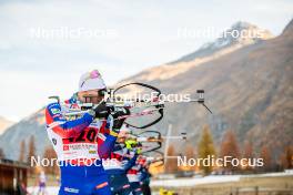 09.11.2024, Bessans, France (FRA): Emilien Claude (FRA) - Biathlon summer training, Bessans (FRA). www.nordicfocus.com. © Authamayou/NordicFocus. Every downloaded picture is fee-liable.