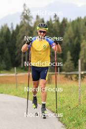 05.09.2024, Lenzerheide, Switzerland (SUI): Taras Lesiuk (UKR) - Biathlon summer training, Lenzerheide (SUI). www.nordicfocus.com. © Manzoni/NordicFocus. Every downloaded picture is fee-liable.