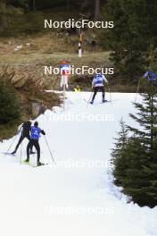 06.11.2024, Davos, Switzerland (SUI): Undefined athlete competes - Biathlon training, snowfarming track, Davos (SUI). www.nordicfocus.com. © Manzoni/NordicFocus. Every downloaded picture is fee-liable.