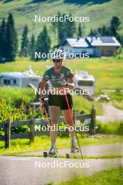 28.06.2024, Lavaze, Italy (ITA): Karoline Offigstad  Knotten (NOR) - Biathlon summer training, Lavaze (ITA). www.nordicfocus.com. © Barbieri/NordicFocus. Every downloaded picture is fee-liable.