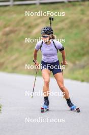 05.09.2024, Lenzerheide, Switzerland (SUI): Juni Arnekleiv (NOR) - Biathlon summer training, Lenzerheide (SUI). www.nordicfocus.com. © Manzoni/NordicFocus. Every downloaded picture is fee-liable.