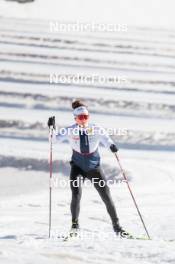 19.06.2024, Tignes, France (FRA): Lou Jeanmonnot (FRA) - Biathlon summer training, Tignes (FRA). www.nordicfocus.com. © Authamayou/NordicFocus. Every downloaded picture is fee-liable.