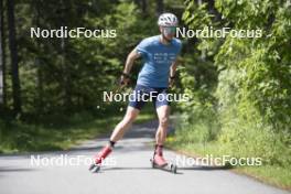 18.06.2024, Correncon-en-Vercors, France (FRA): Emilien Jacquelin (FRA) - Biathlon summer training, Correncon-en-Vercors (FRA). www.nordicfocus.com. © Joly/NordicFocus. Every downloaded picture is fee-liable.