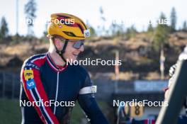 22.10.2024, Lavaze, Italy (ITA): Johannes Thingnes Boe (NOR) - Biathlon summer training, Lavaze (ITA). www.nordicfocus.com. © Vanzetta/NordicFocus. Every downloaded picture is fee-liable.