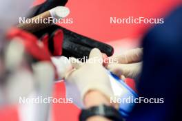 02.07.2024, Premanon, France (FRA): Fabien Claude (FRA) lactate test - Biathlon summer training, Premanon (FRA). www.nordicfocus.com. © Manzoni/NordicFocus. Every downloaded picture is fee-liable.