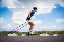 06.08.2024, Lavaze, Italy (ITA): Anna Andexer (AUT) - Biathlon summer training, Lavaze (ITA). www.nordicfocus.com. © Barbieri/NordicFocus. Every downloaded picture is fee-liable.