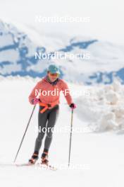 18.06.2024, Tignes, France (FRA): Camille Coupe (FRA) - Biathlon summer training, Tignes (FRA). www.nordicfocus.com. © Authamayou/NordicFocus. Every downloaded picture is fee-liable.