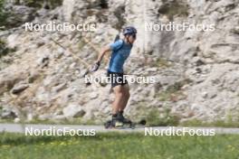 18.06.2024, Correncon-en-Vercors, France (FRA): Quentin Fillon Maillet (FRA) - Biathlon summer training, Correncon-en-Vercors (FRA). www.nordicfocus.com. © Joly/NordicFocus. Every downloaded picture is fee-liable.