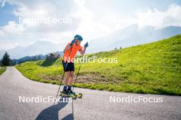 06.06.2024, Lavaze, Italy (ITA): Viktor Brandt (SWE) - Biathlon summer training, Lavaze (ITA). www.nordicfocus.com. © Barbieri/NordicFocus. Every downloaded picture is fee-liable.