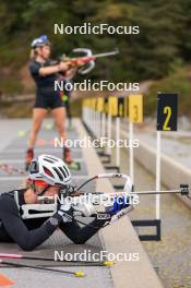 13.10.2024, Ramsau am Dachstein, Austria (AUT): Amy Baserga (SUI) - Biathlon summer training, Ramsau am Dachstein (AUT). www.nordicfocus.com. © Manzoni/NordicFocus. Every downloaded picture is fee-liable.