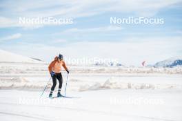 18.06.2024, Tignes, France (FRA): Gilonne Guigonnat (FRA) - Biathlon summer training, Tignes (FRA). www.nordicfocus.com. © Authamayou/NordicFocus. Every downloaded picture is fee-liable.