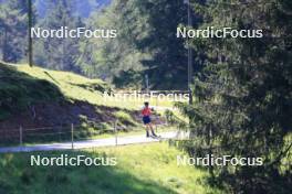 15.07.2024, Lenzerheide, Switzerland (SUI): Grace Castonguay (USA) - Biathlon summer training, Lenzerheide (SUI). www.nordicfocus.com. © Manzoni/NordicFocus. Every downloaded picture is fee-liable.