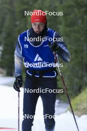 07.11.2024, Davos, Switzerland (SUI): James Pacal (SUI) - Biathlon training, snowfarming track, Davos (SUI). www.nordicfocus.com. © Manzoni/NordicFocus. Every downloaded picture is fee-liable.