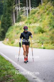 30.09.2024, Lavaze, Italy (ITA): Astrid Plosch (ITA) - Biathlon summer training, Lavaze (ITA). www.nordicfocus.com. © Barbieri/NordicFocus. Every downloaded picture is fee-liable.