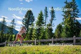 27.06.2024, Lavaze, Italy (ITA): Karoline Offigstad  Knotten (NOR) - Biathlon summer training, Lavaze (ITA). www.nordicfocus.com. © Barbieri/NordicFocus. Every downloaded picture is fee-liable.